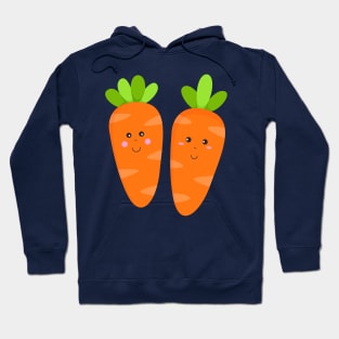 Carrot Brothers - Two Happy Carrots Hoodie